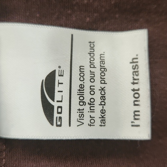 GOLITE Brown Performance Polo Shirt - Picture 9 of 10